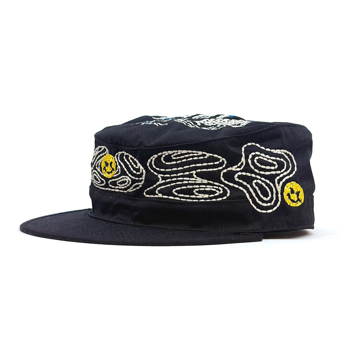 "Handwork" LLOST Castro Adjustable Army Cap [Black]
