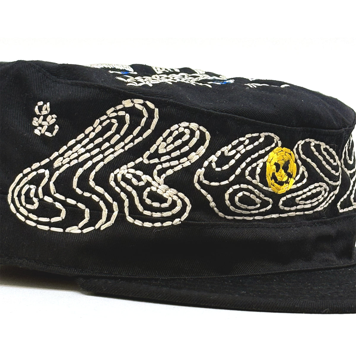 "Handwork" LLOST Castro Adjustable Army Cap [Black]