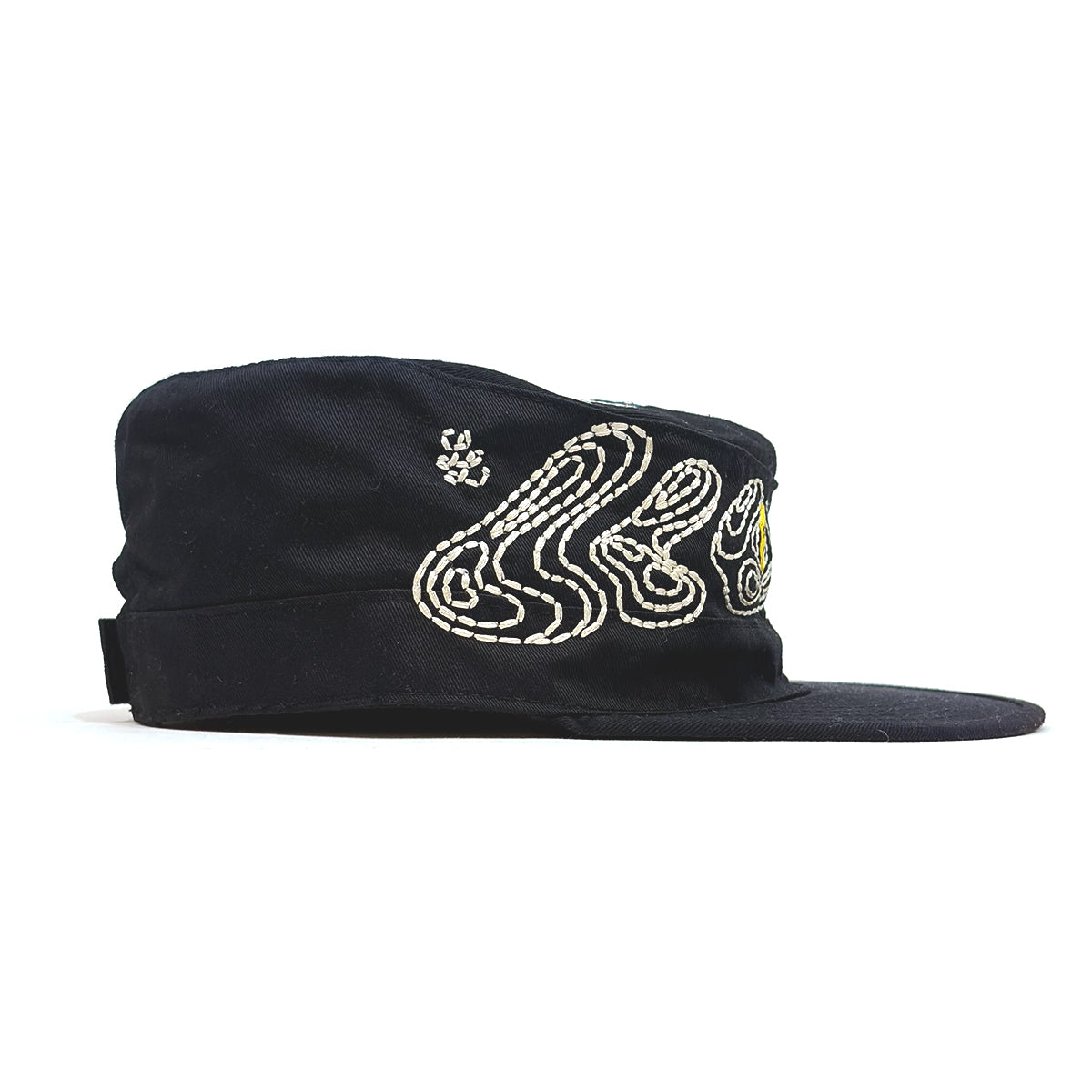 "Handwork" LLOST Castro Adjustable Army Cap [Black]