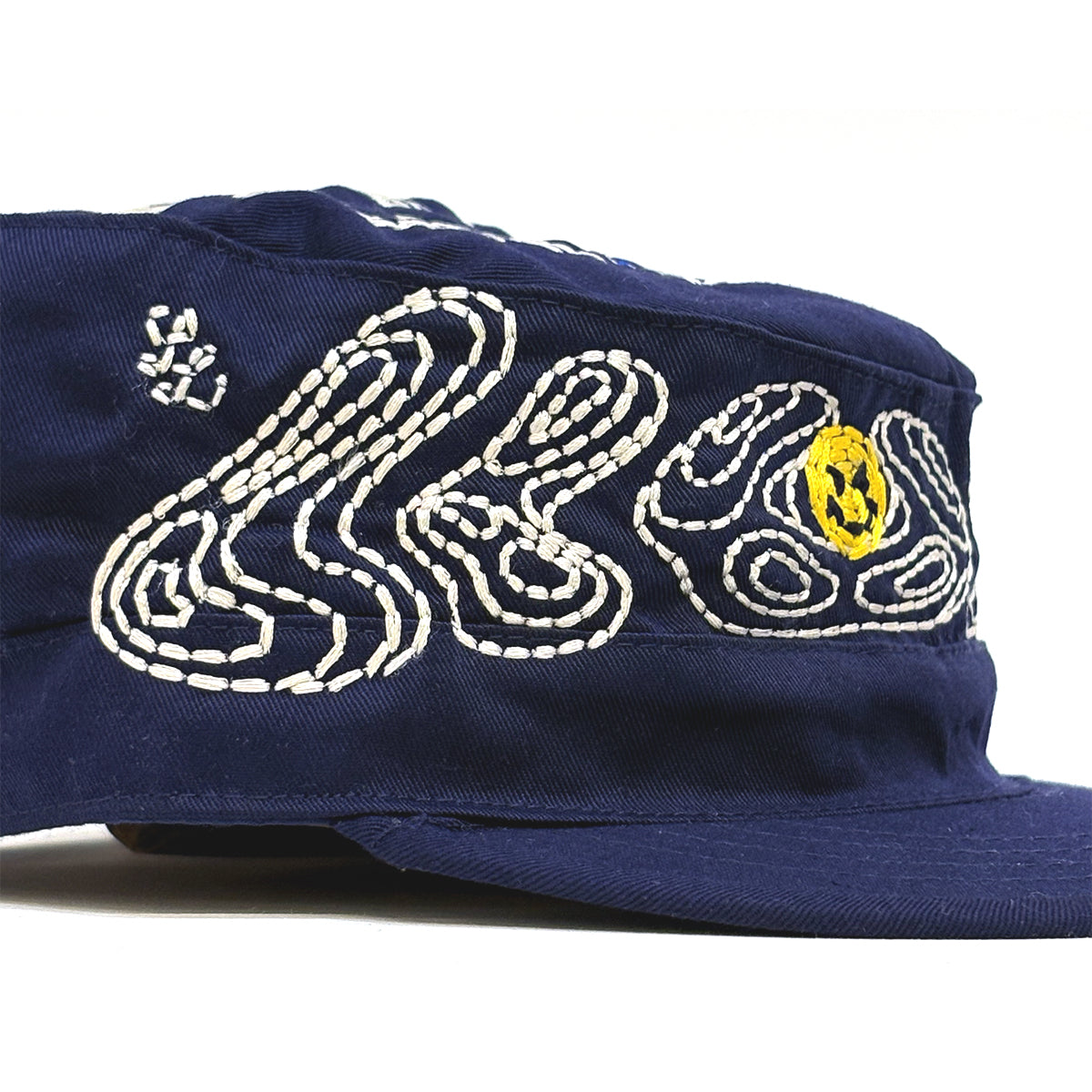 "Handwork" LLOST Castro Adjustable Army Cap [Navy]
