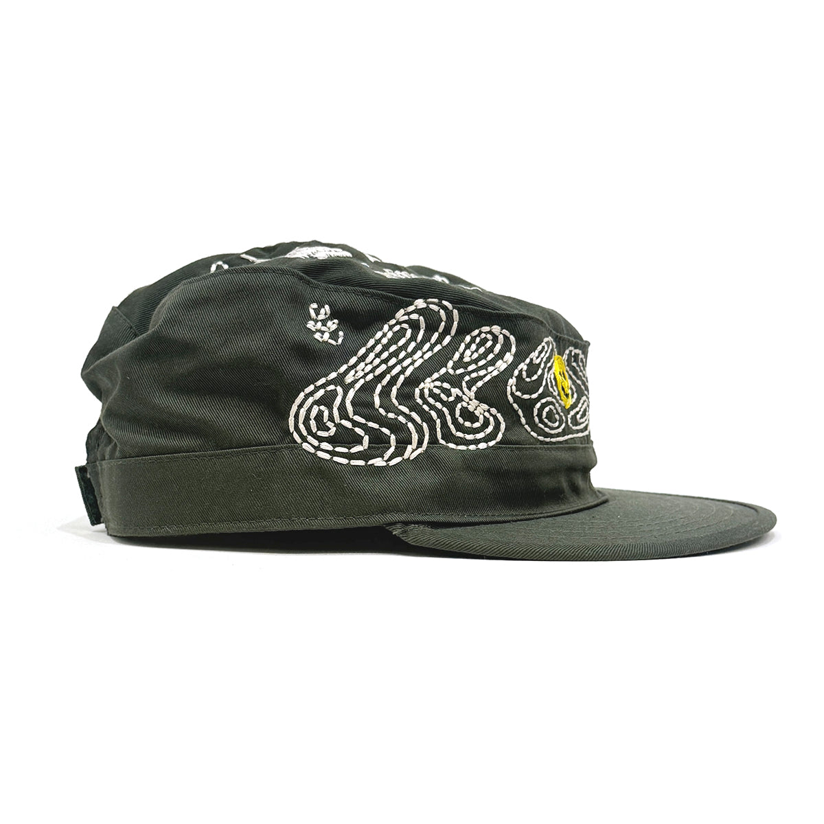 "Handwork" LLOST Castro Adjustable Army Cap [Olive]