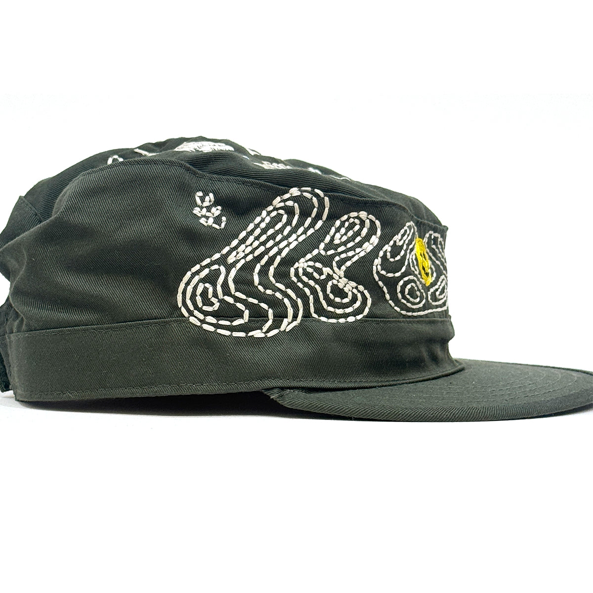 "Handwork" LLOST Castro Adjustable Army Cap [Olive]