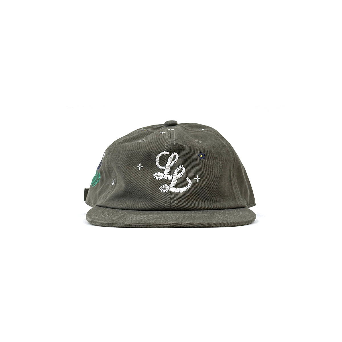 "Handwork" L.L. Logo 6-Panel Cap [Olive Green]