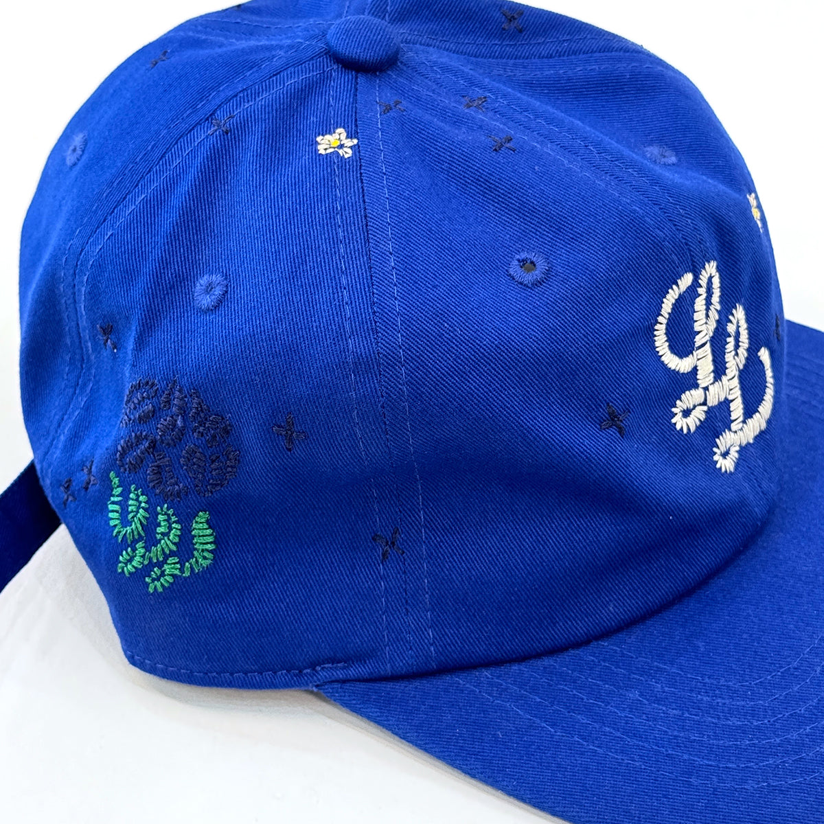 "Handwork" L.L. Logo 6-Panel Cap [Royal Blue]