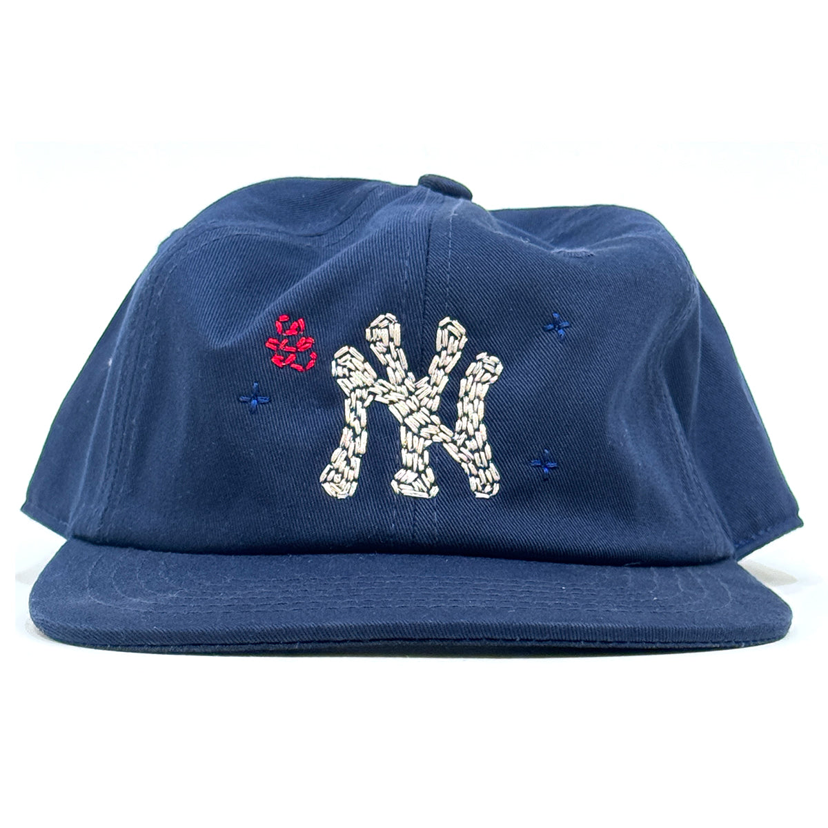 "Handwork" N.Y. Logo Low Profile 6-Panel Cap [True Navy]