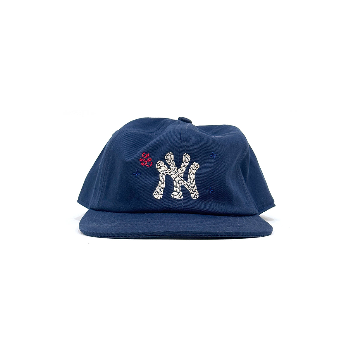 "Handwork" N.Y. Logo Low Profile 6-Panel Cap [True Navy]