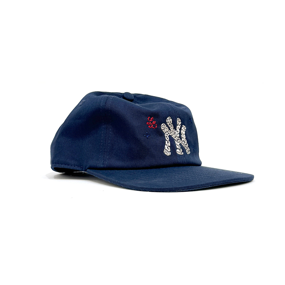 "Handwork" N.Y. Logo Low Profile 6-Panel Cap [True Navy]