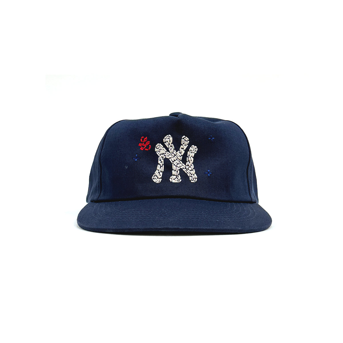"Handwork" N.Y. Logo Low Profile 5-Panel Cap [True Navy]