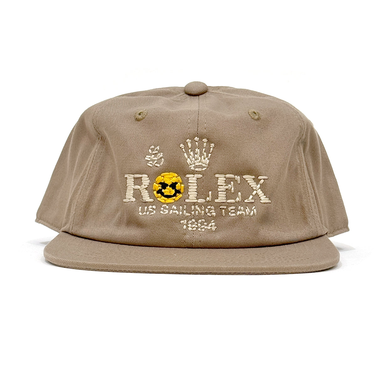 "Handwork" Rolex U.S. Sailing Team 6-Panel Cap [Khaki]