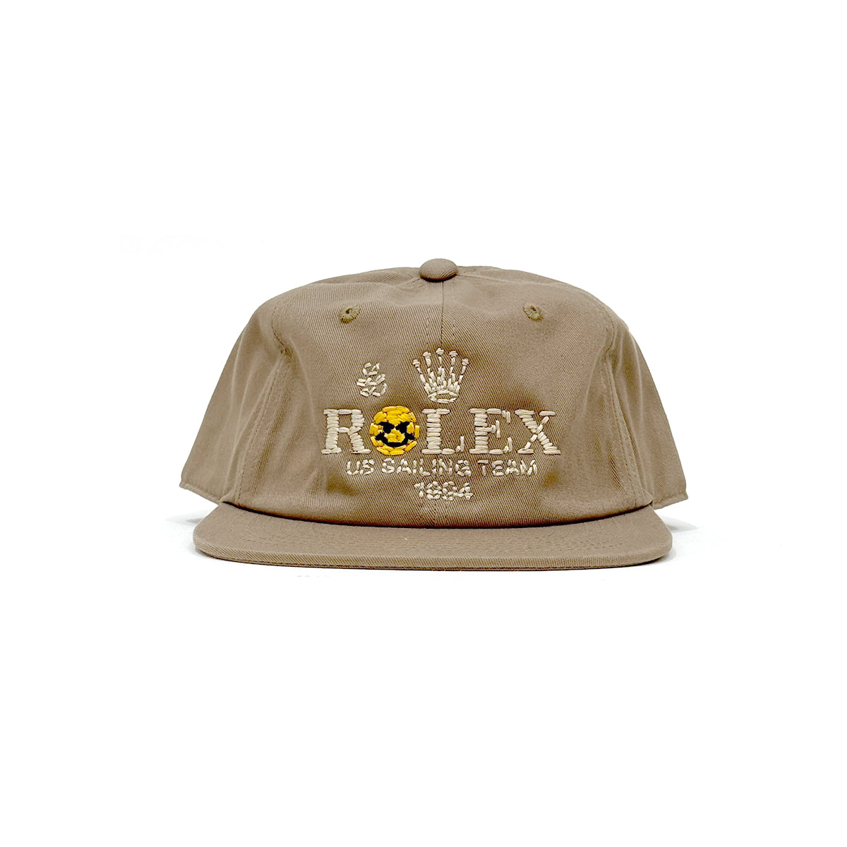 "Handwork" Rolex U.S. Sailing Team 6-Panel Cap [Khaki]