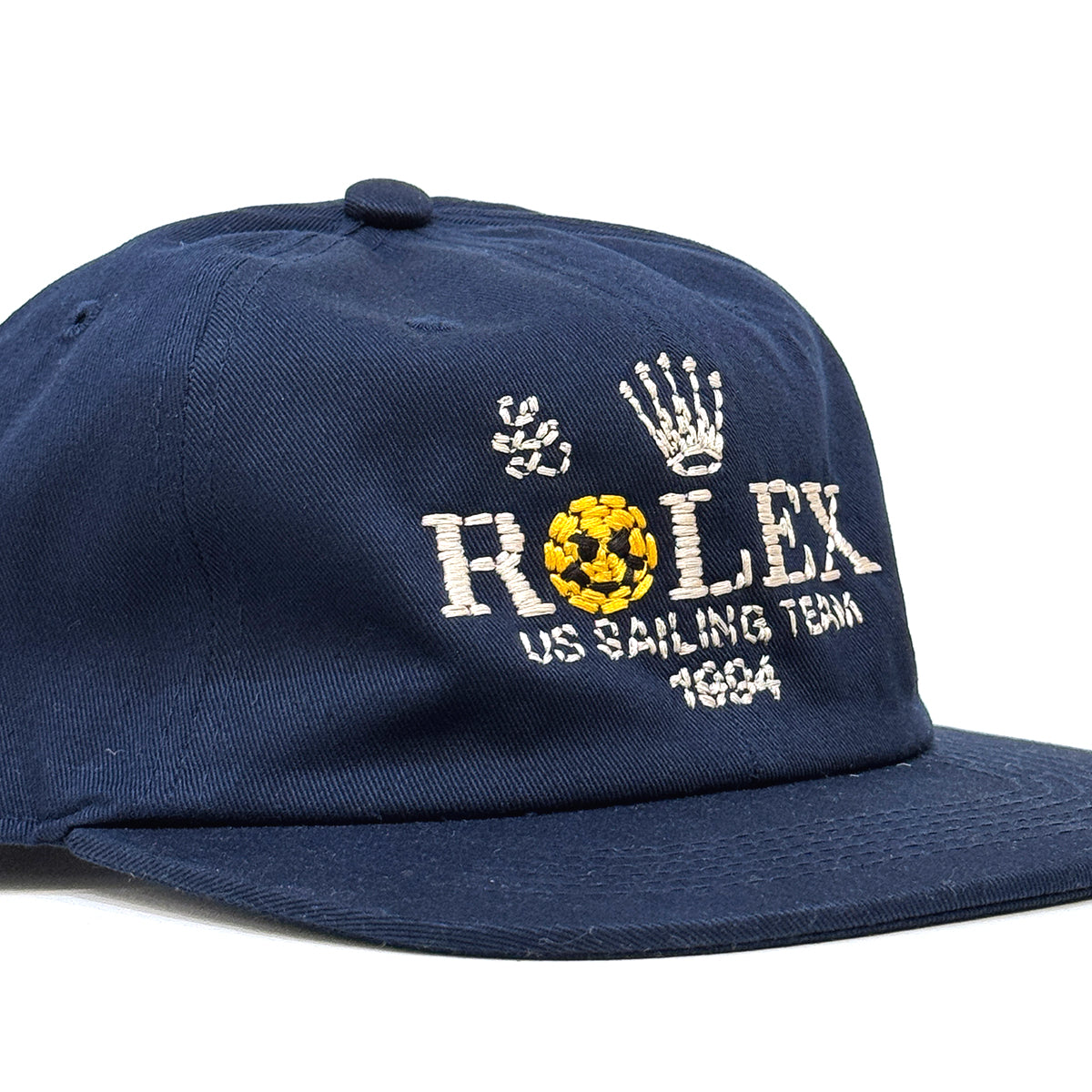 "Handwork" Rolex U.S. Sailing Team 6-Panel Cap [Navy Blue]