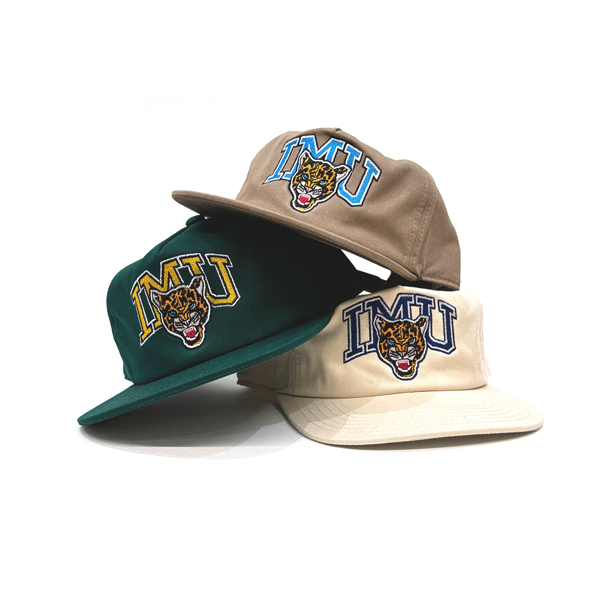 "IMU" 5-Panel Cap [Cream]