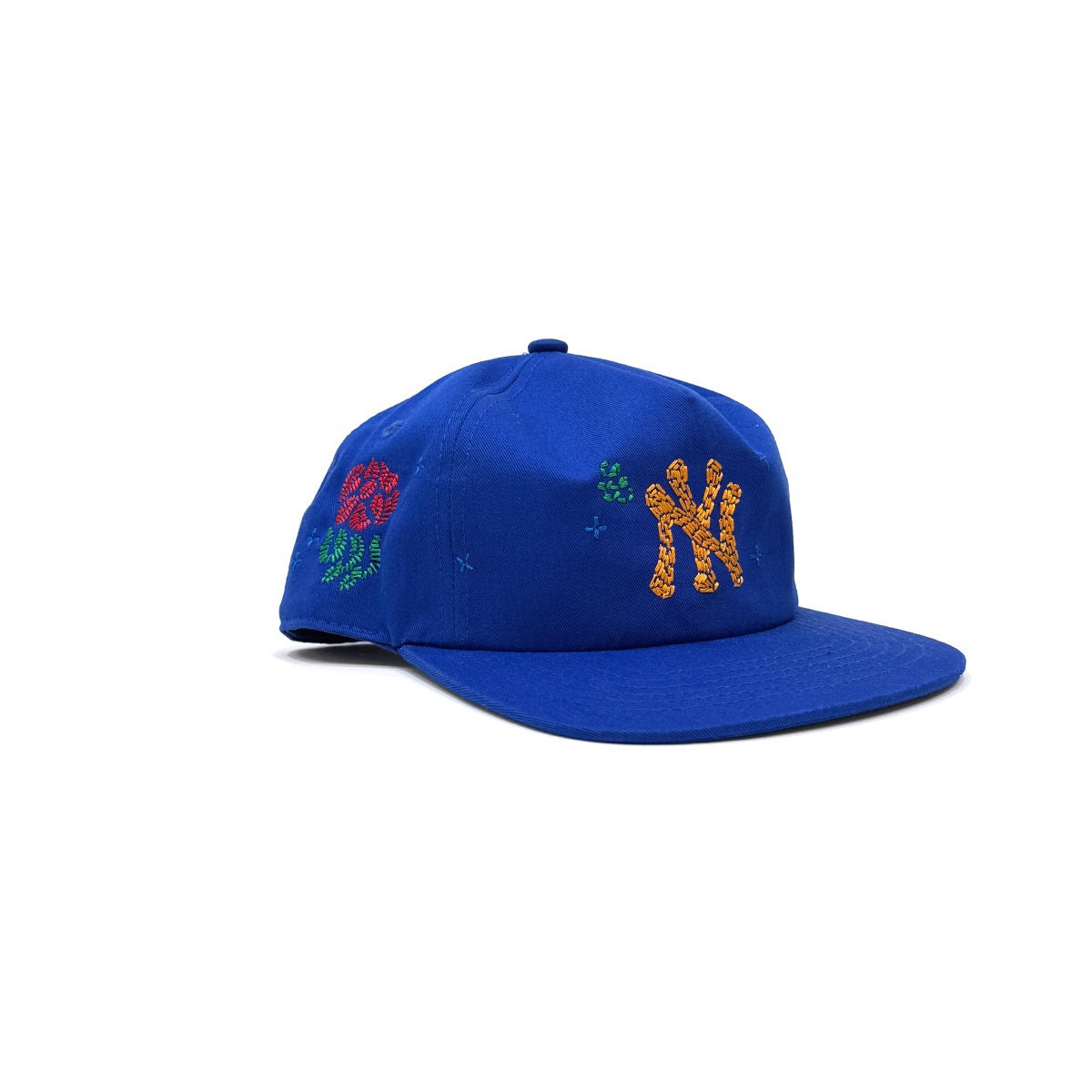 "Handwork" N.Y. Logo 5-Panel Cap [Royal Blue]