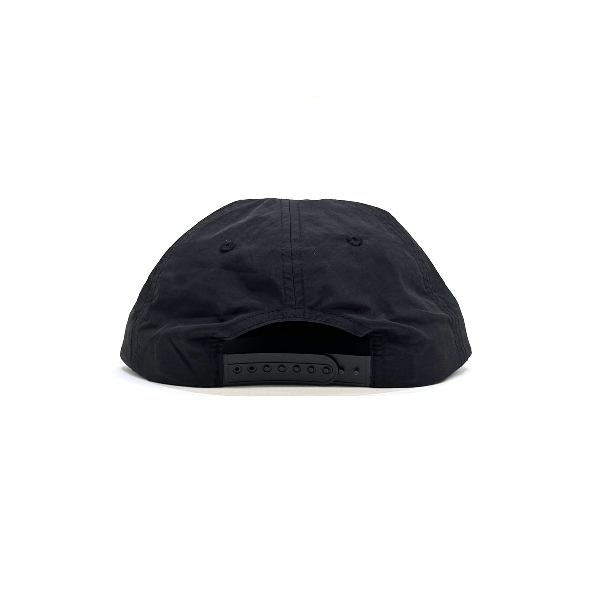 【OVY】Water-Repellent Rip Stop Nylon Hat Nylon Rip Stop Shirring 6Panel Cap (black) | OVY