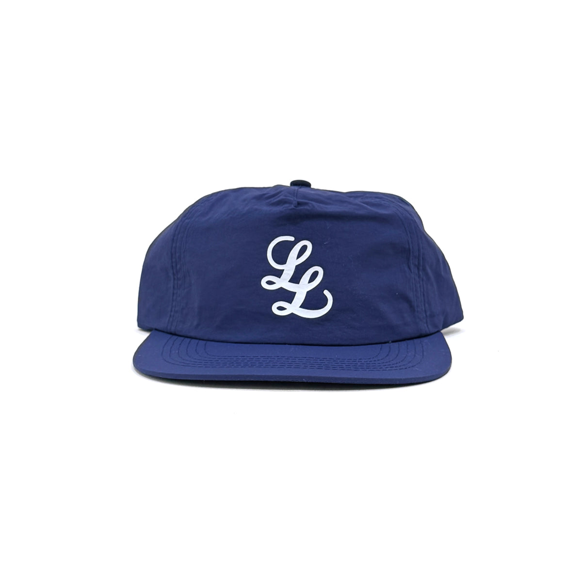 Staple LL Logo Water Repellent Nylon 5-Panel Cap [Dark Blue]