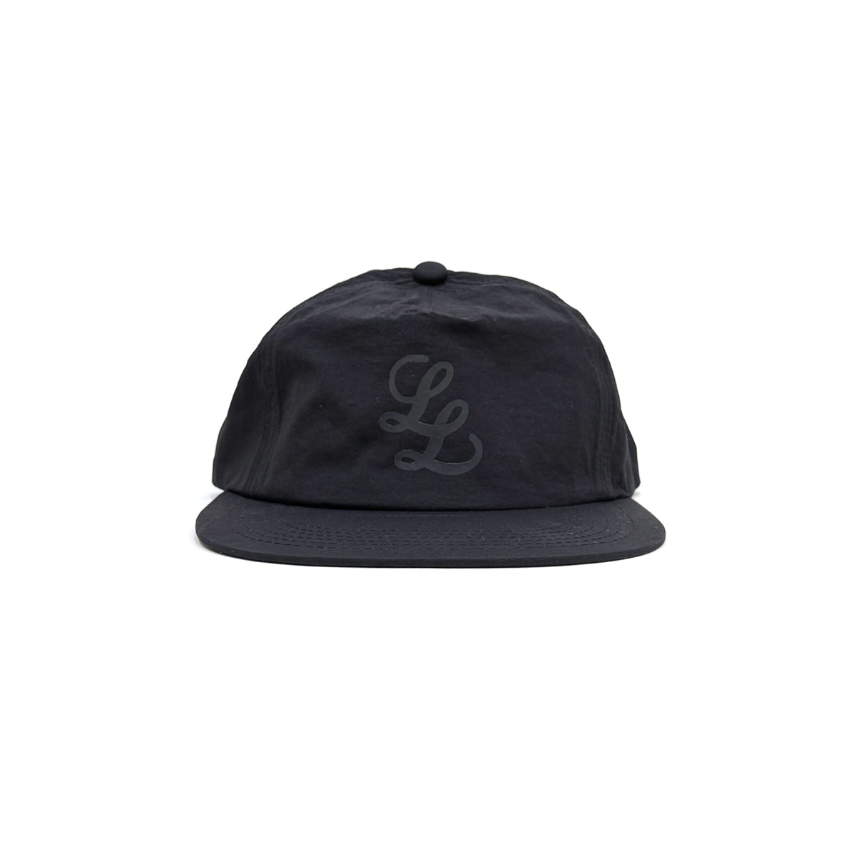 Staple LL Logo Iridescent Reflective Water Repellent Nylon 5-Panel Cap [Black]