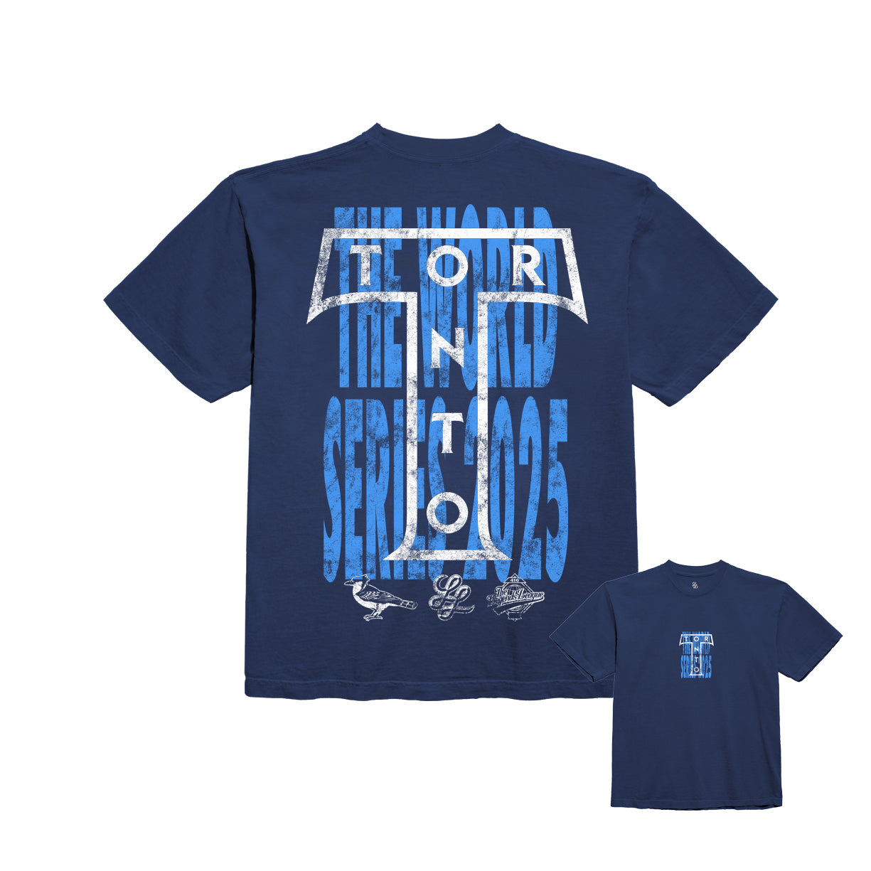 "Toronto Cross" World Series T-Shirt [Navy Blue]