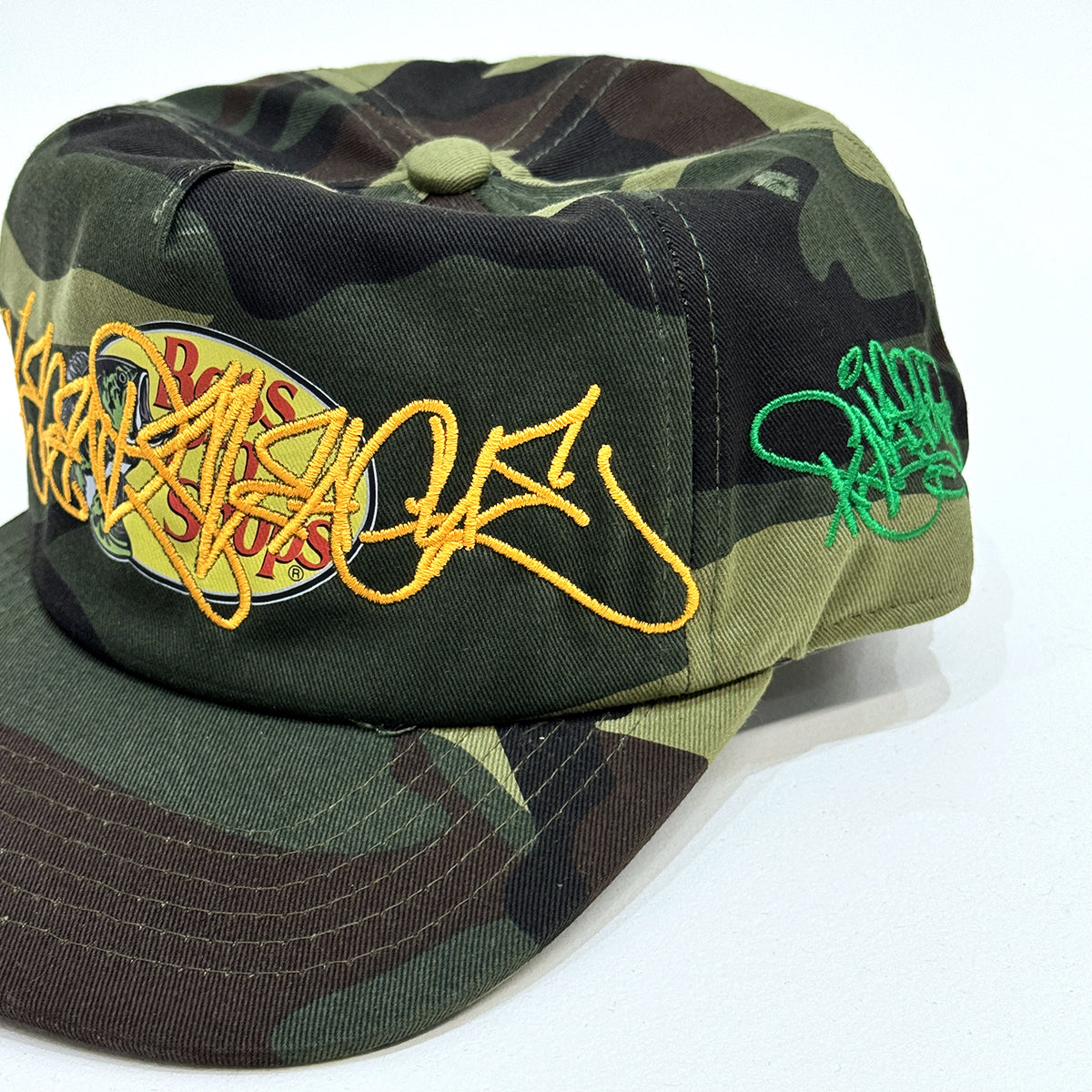 Bass Pro Shops "Wysper" 5-Panel Cap [Woodland Camo]