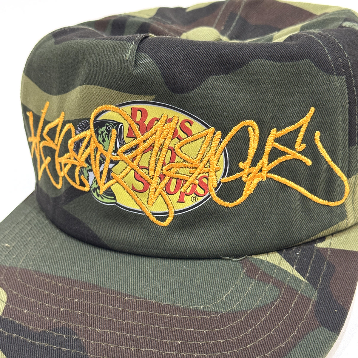 Bass Pro Shops "Wysper" 5-Panel Cap [Woodland Camo]