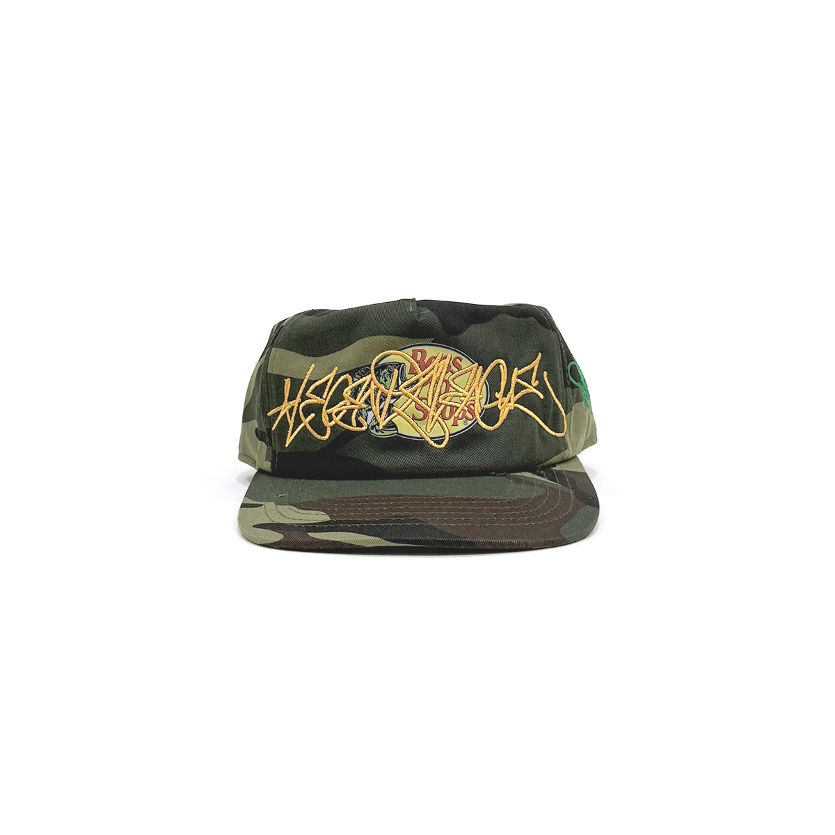 Bass Pro Shops "Wysper" 5-Panel Cap [Woodland Camo]