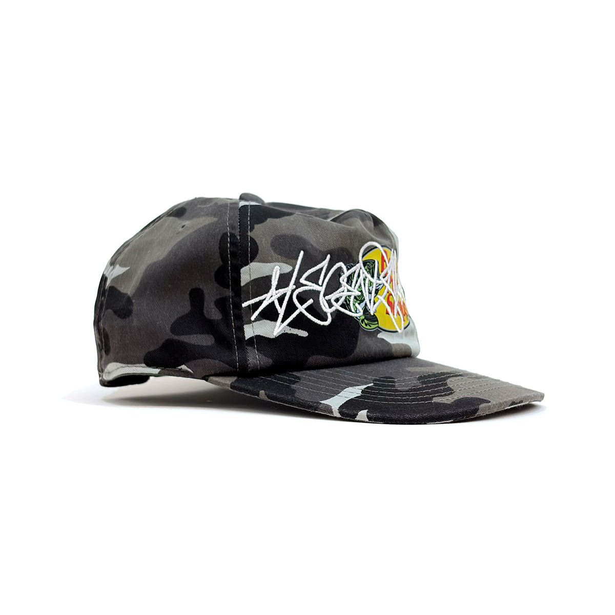 Bass Pro Shops "Wysper" 5-Panel Cap [Black Camo]