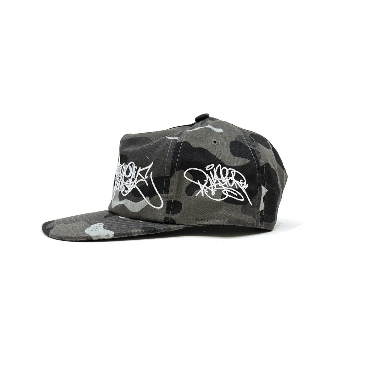 Member Of No Clubs "Wysper" 5-Panel Cap [Black Camo]
