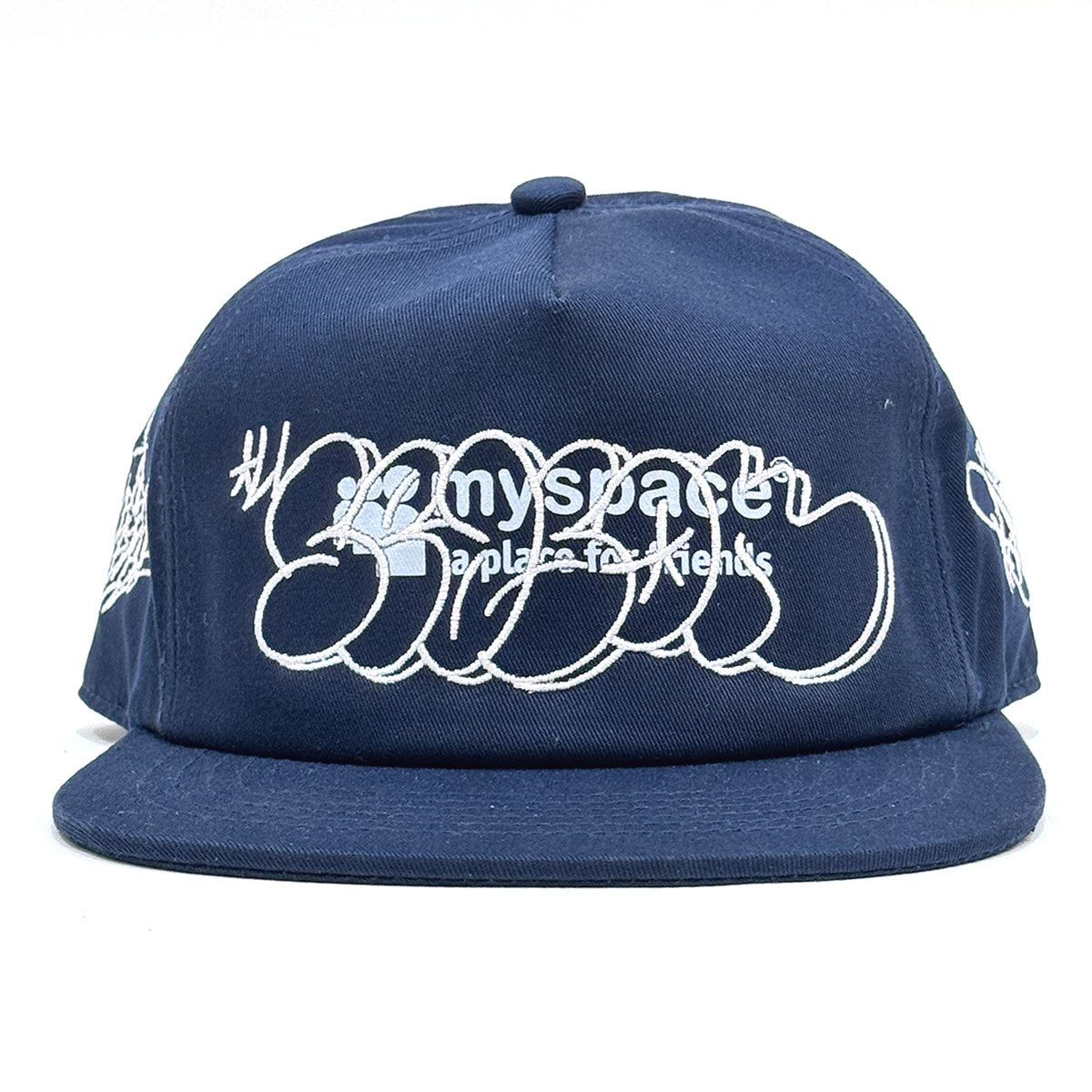 MySpace "Wysper" 5-Panel Cap [Navy Blue]