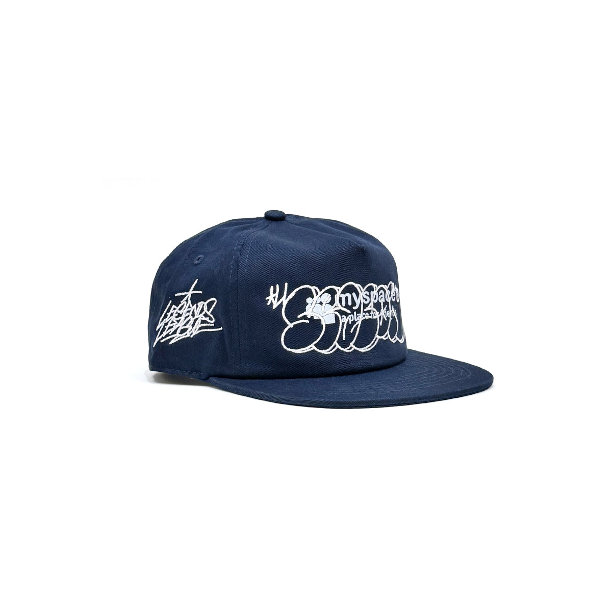 MySpace "Wysper" 5-Panel Cap [Navy Blue]