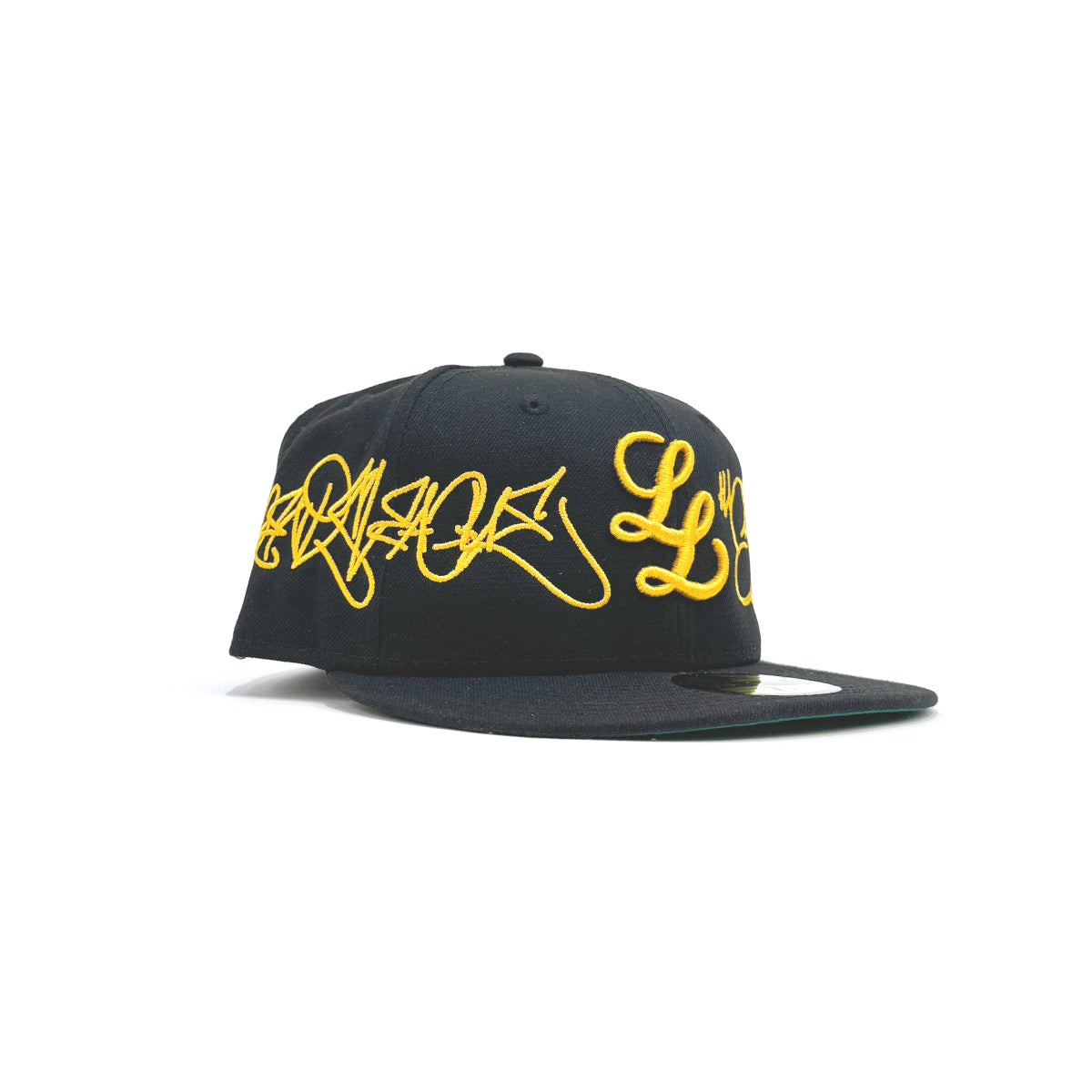 "Wysper" Staple L.L. New Era 59Fifty Caps [Black/Yellow]