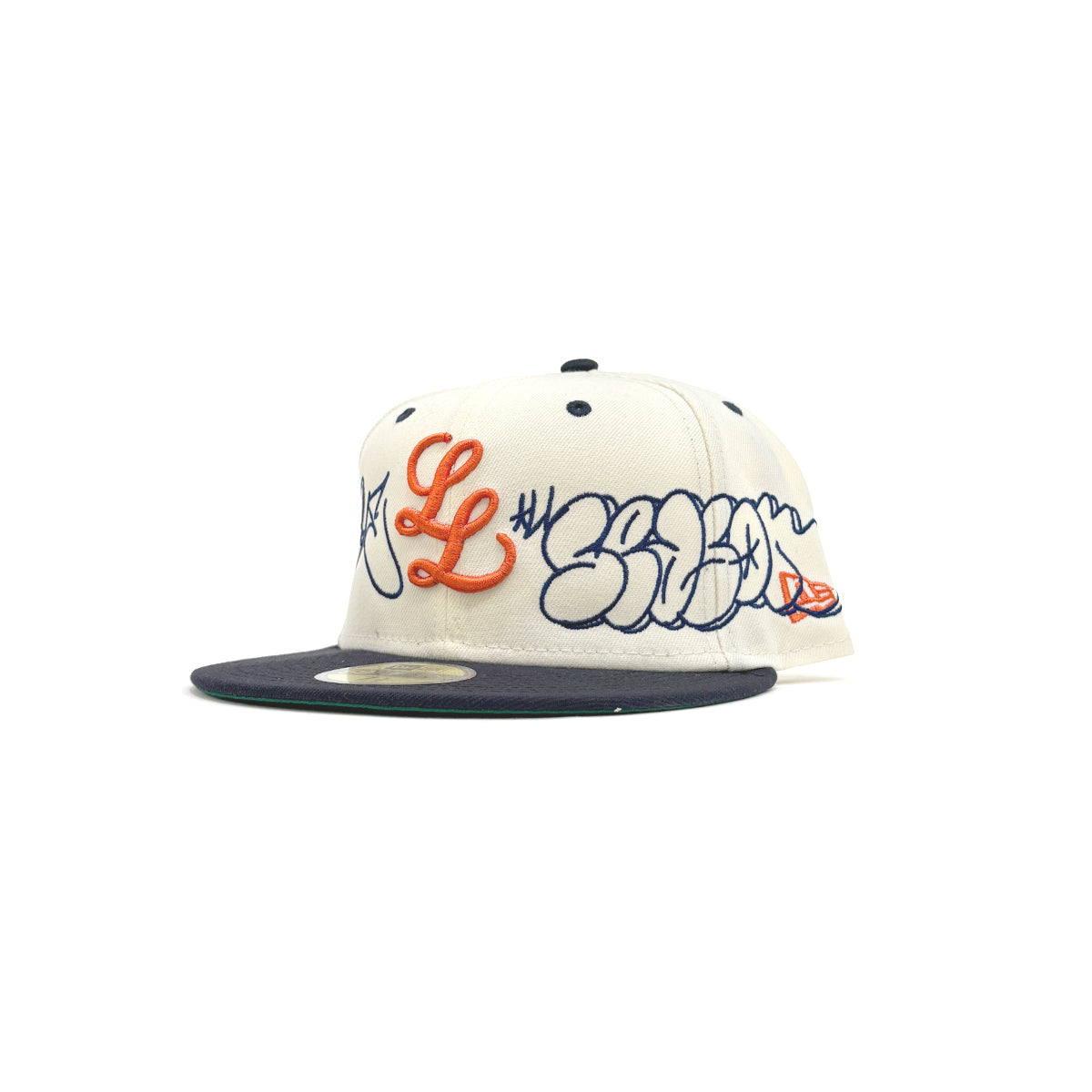 "Wysper" Staple L.L. New Era 59Fifty Caps [Natural/Navy]