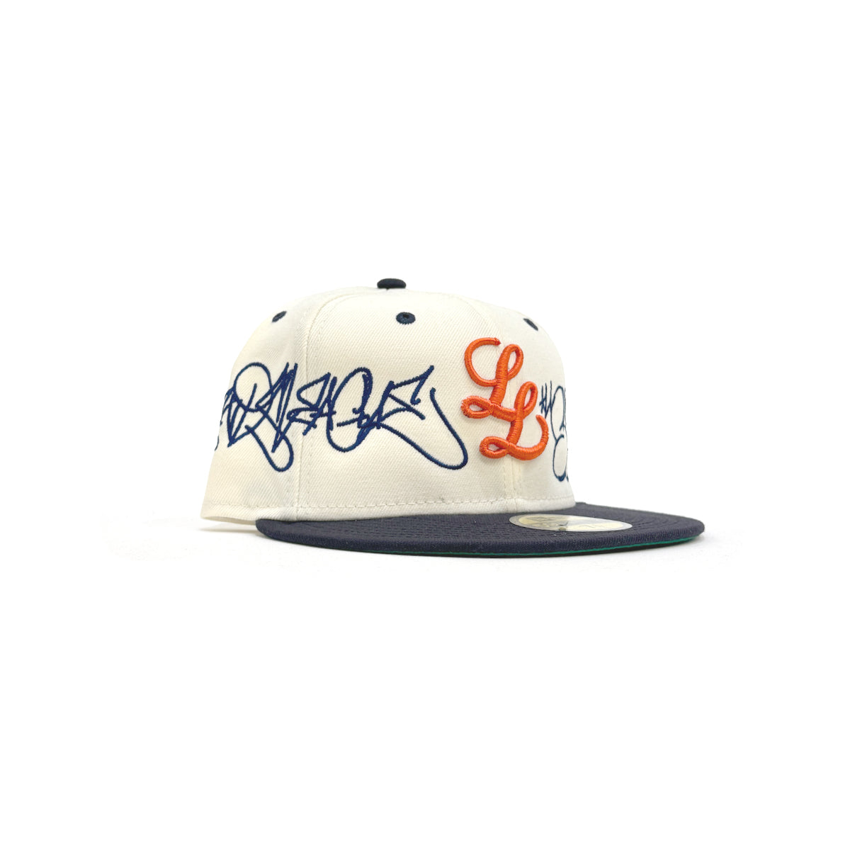 "Wysper" Staple L.L. New Era 59Fifty Caps [Natural/Navy]