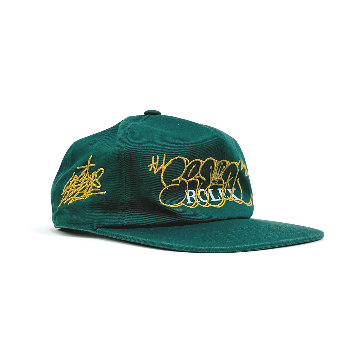 Rolex "Wysper" Washed 5-Panel Cap [Green]