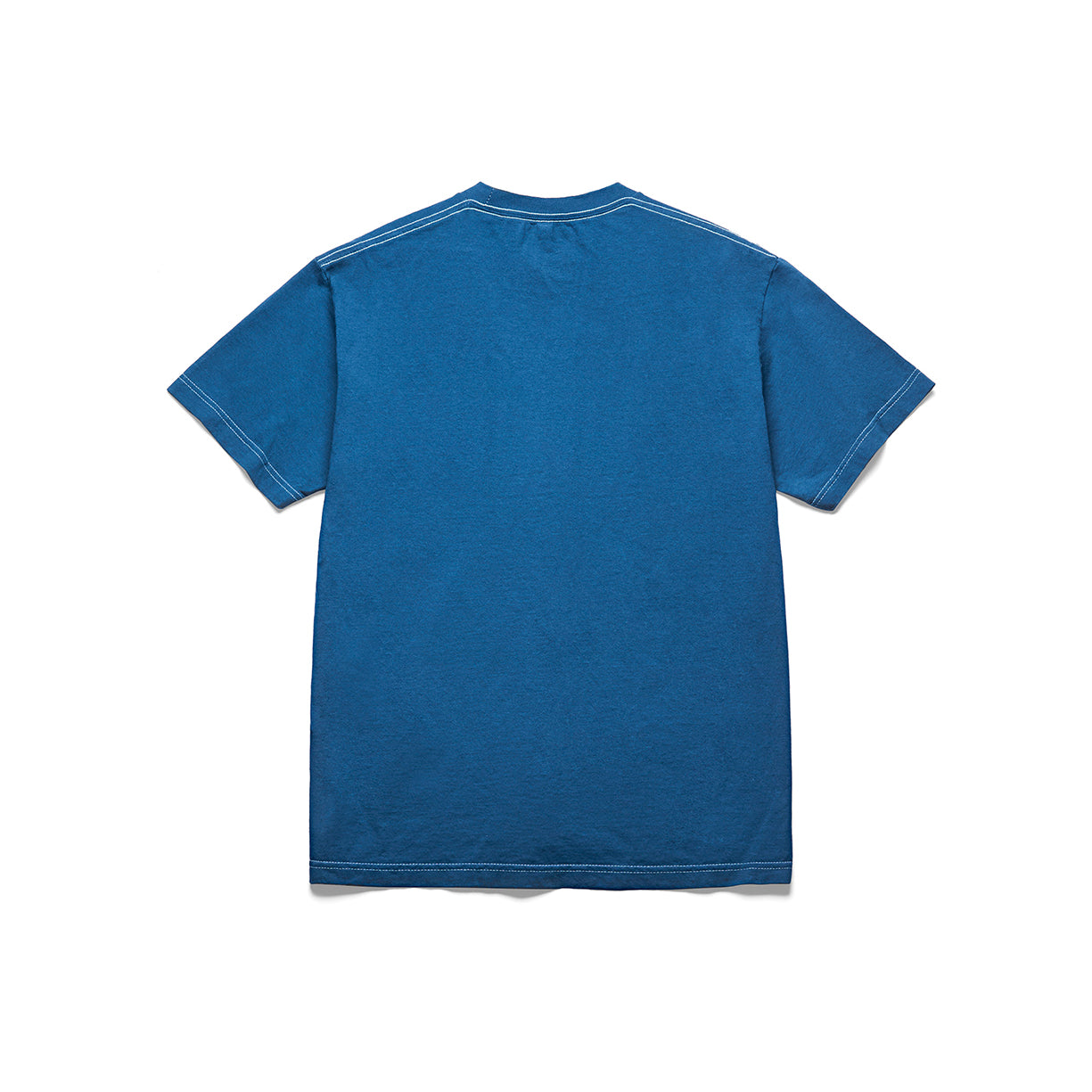 Ancient Relics "Print Embroidery" T-Shirt [Indigo Dyed]