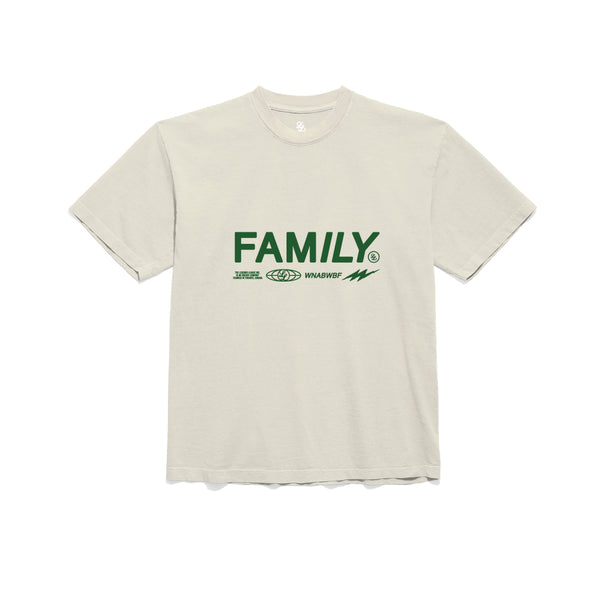 "LL FAMILY" T-SHIRT [NATURAL]