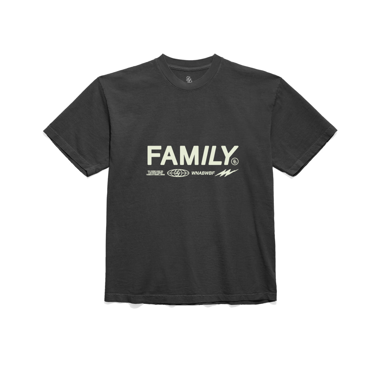 "L.L. Fam, ily" T-Shirt [Vintage Black]