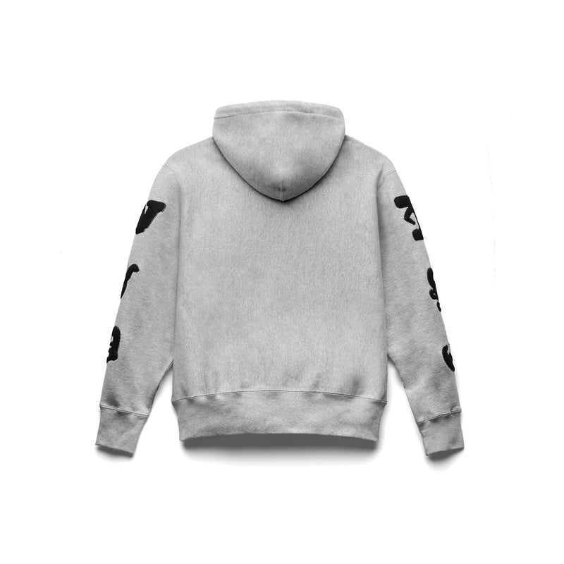 "I.L.Y. I.M.U. W.Y.D. - Decayed " Hooded Sweatshirt [Athletic Grey]