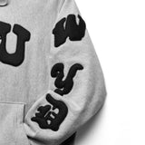 "I.L.Y. I.M.U. W.Y.D. - Decayed " Hooded Sweatshirt [Athletic Grey]