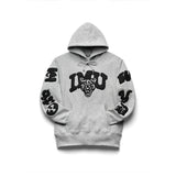 "I.L.Y. I.M.U. W.Y.D. - Decayed " Hooded Sweatshirt [Athletic Grey]