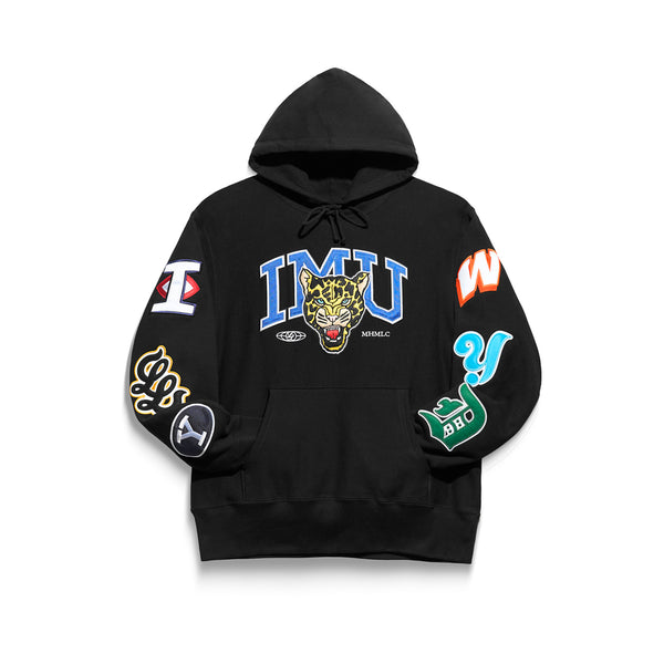 "ILY. IMU. WYD." HOODED SWEATSHIRT [BLACK]