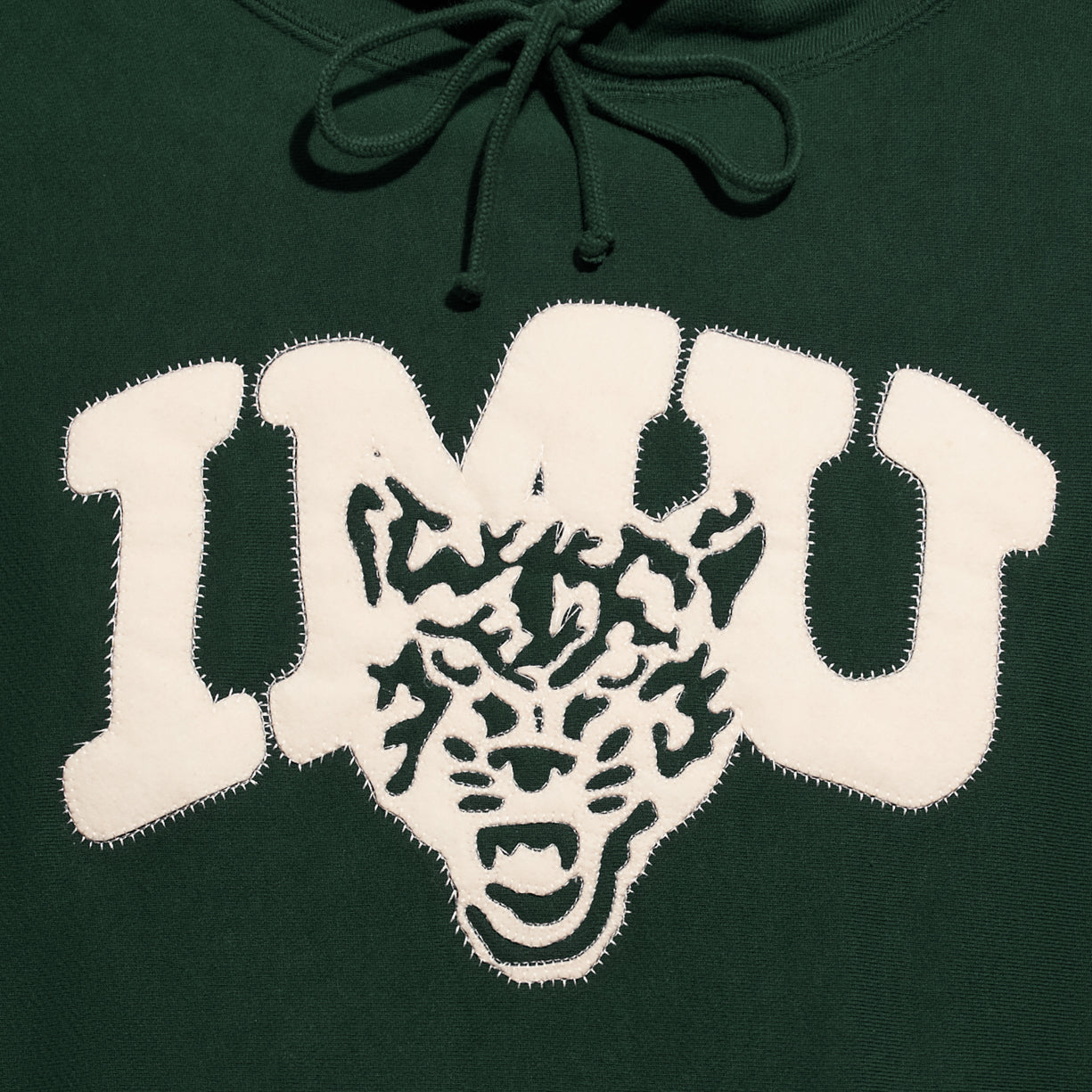 "I.LY. I.M.U. W.Y.D. - Decayed " Hooded Sweatshirt [Forest Green]