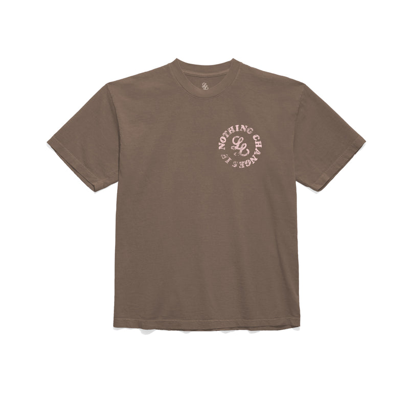 "Nothing Changes - Vintaged" T-Shirt [Clove]