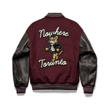 "YESTERDAY & 100 YEARS" ROOTS AWARD JACKET [BURGUNDY/BROWN]