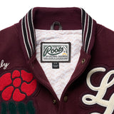 "YESTERDAY & 100 YEARS" ROOTS AWARD JACKET [BURGUNDY/BROWN]