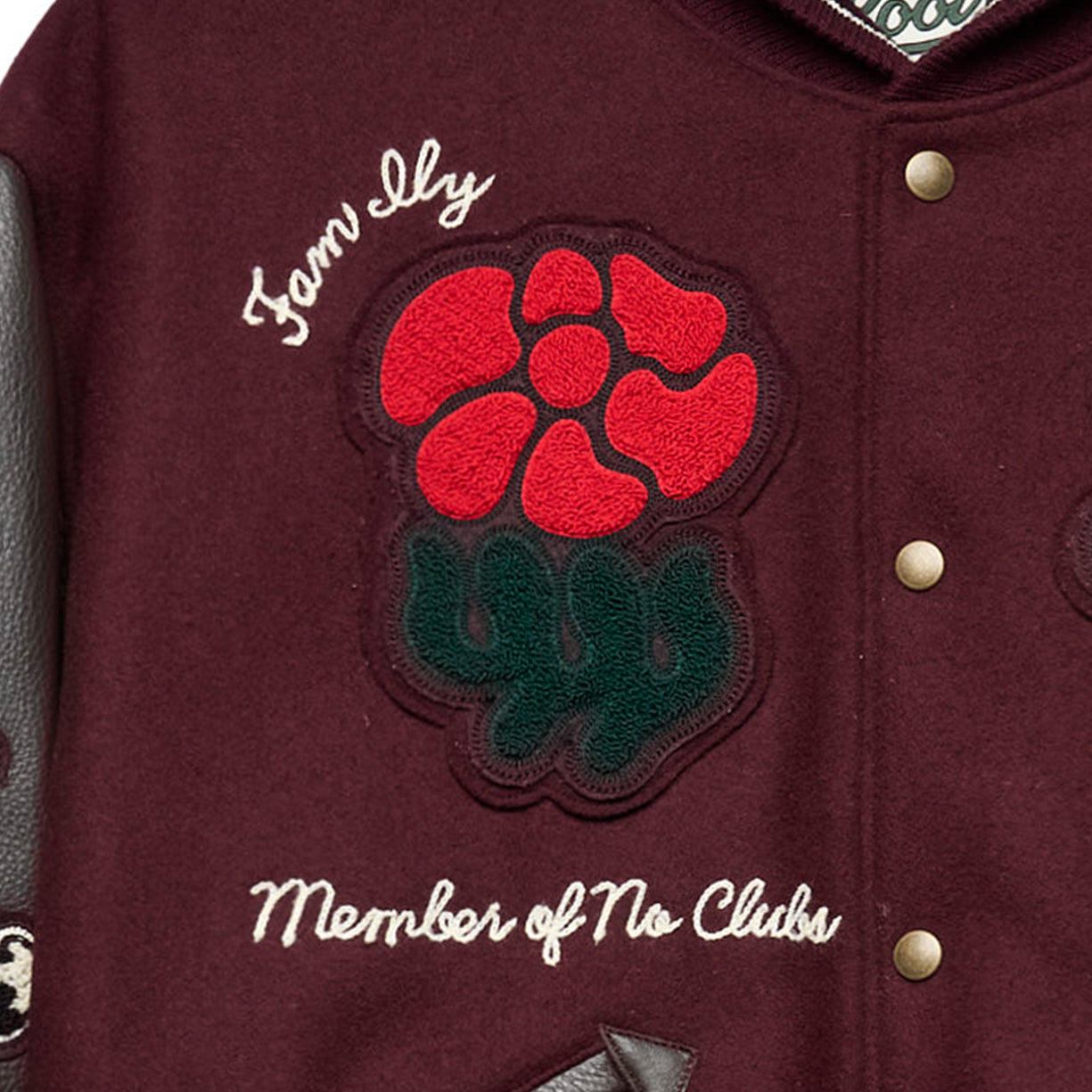 "Yesterday & 100 Years" Roots Award Jacket [Burgundy/Brown]