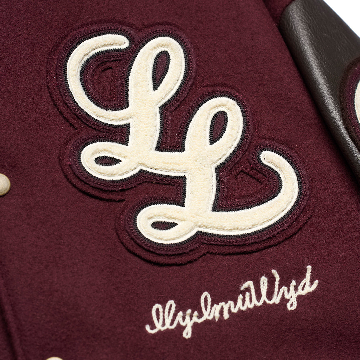 "Yesterday & 100 Years" Roots Award Jacket [Burgundy/Brown]