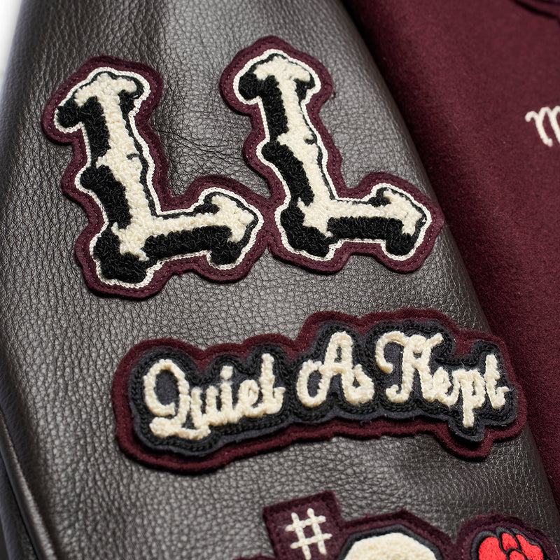 "YESTERDAY & 100 YEARS" ROOTS AWARD JACKET [BURGUNDY/BROWN]