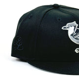 BLUE BIRD NEW ERA 59FIFTY CAP [BLACK]