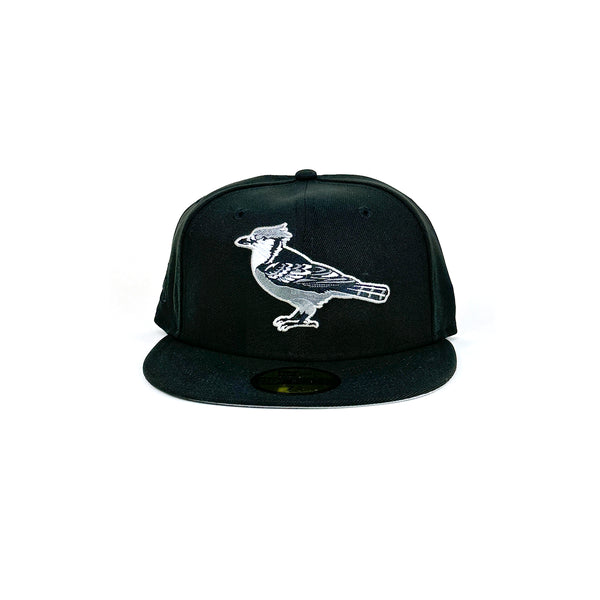 BLUE BIRD NEW ERA 59FIFTY CAP [BLACK]