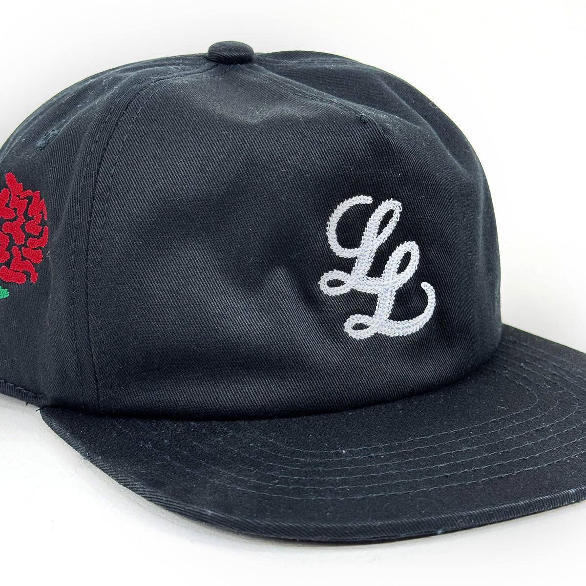Chain L.L. Logo 5-Panel Cap [Black]