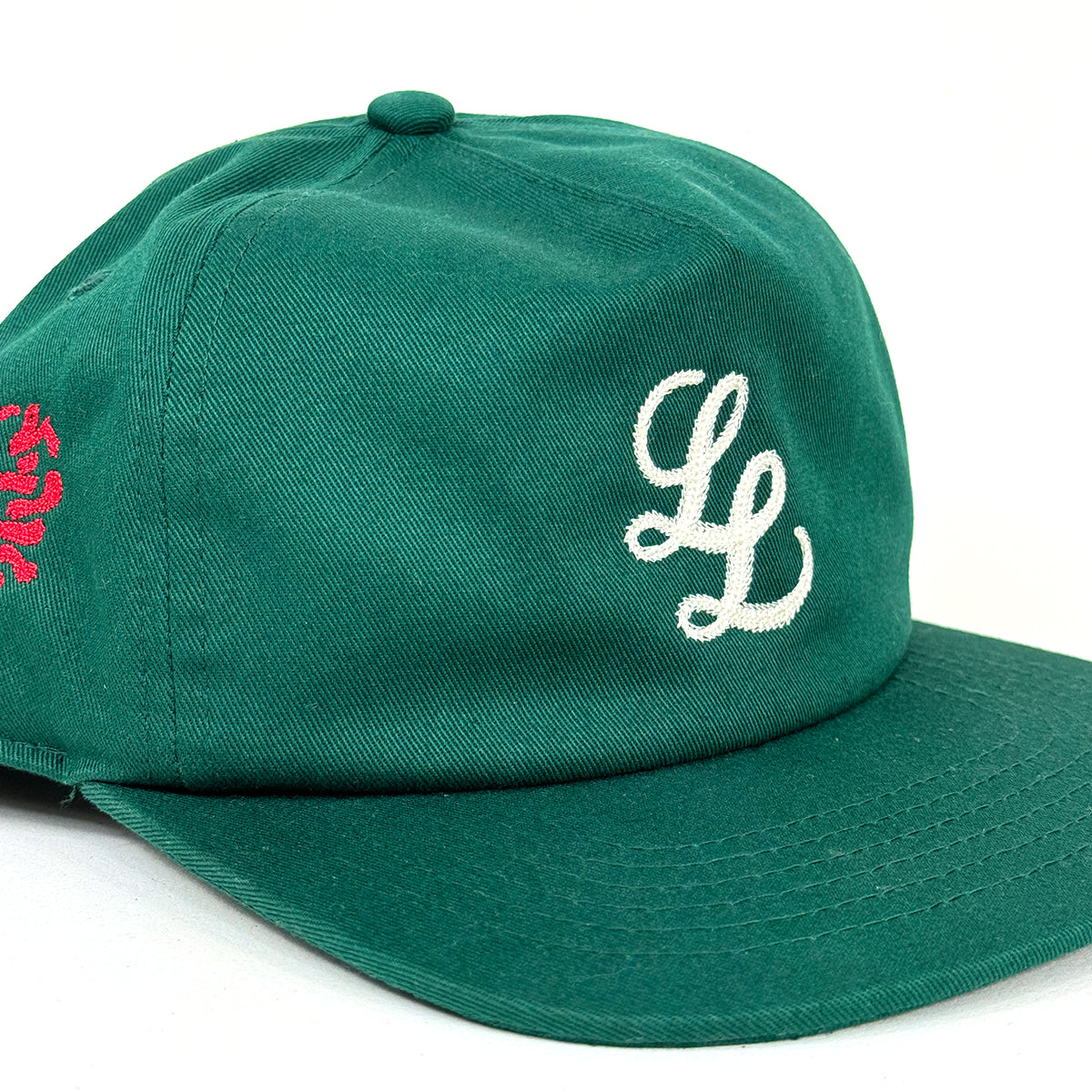 Chain L.L. Logo 5-Panel Cap [Masters Green]